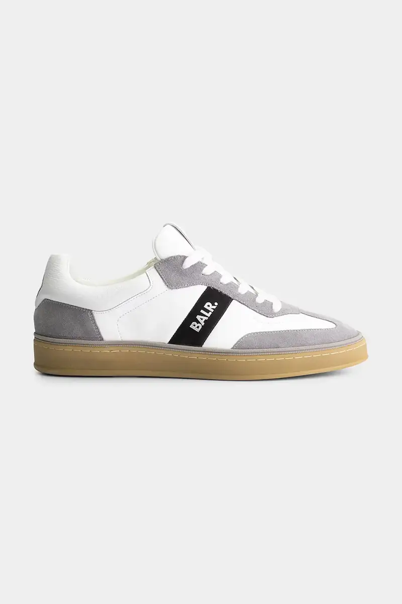 . sneakers in pelle London Classic colore bianco B1511.1049