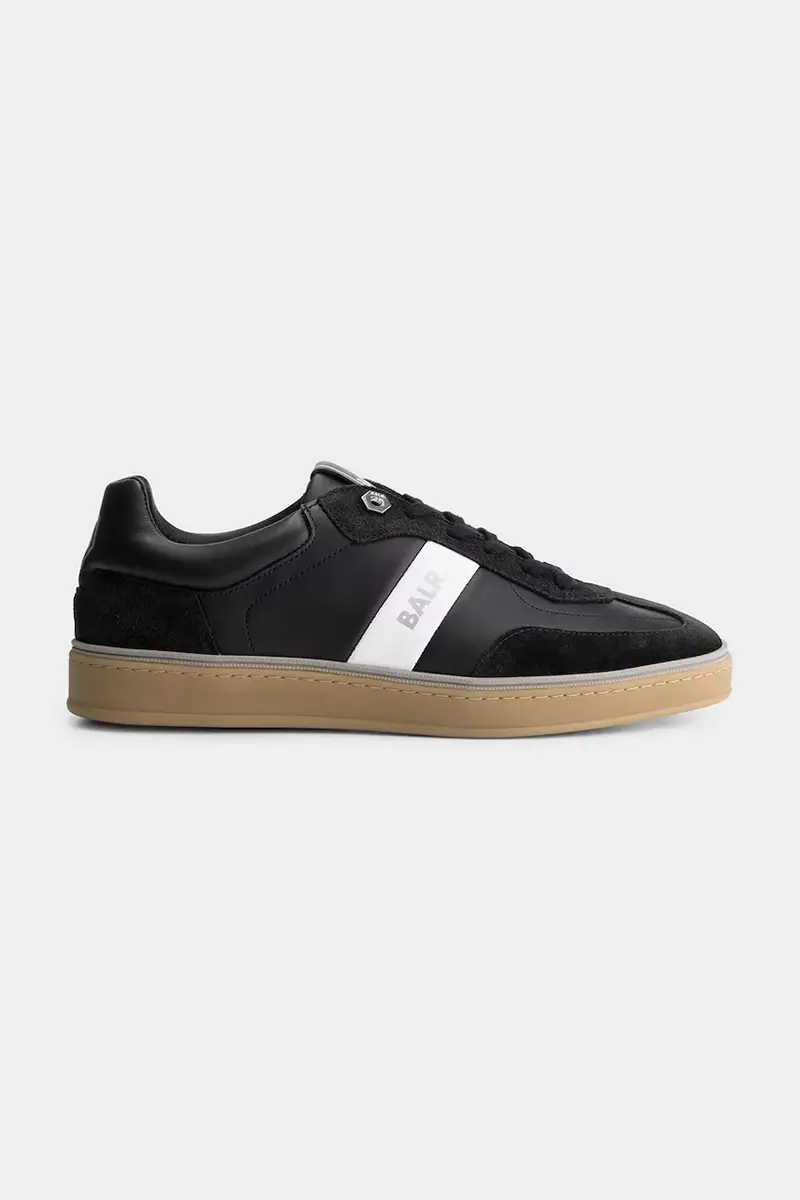 . sneakers in pelle London Classic colore nero B1511.1049