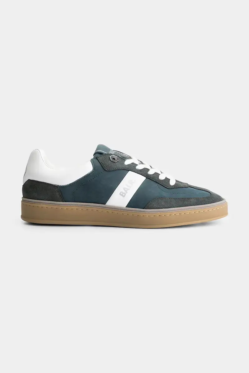 . sneakers in pelle London Classic colore verde B1511.1049