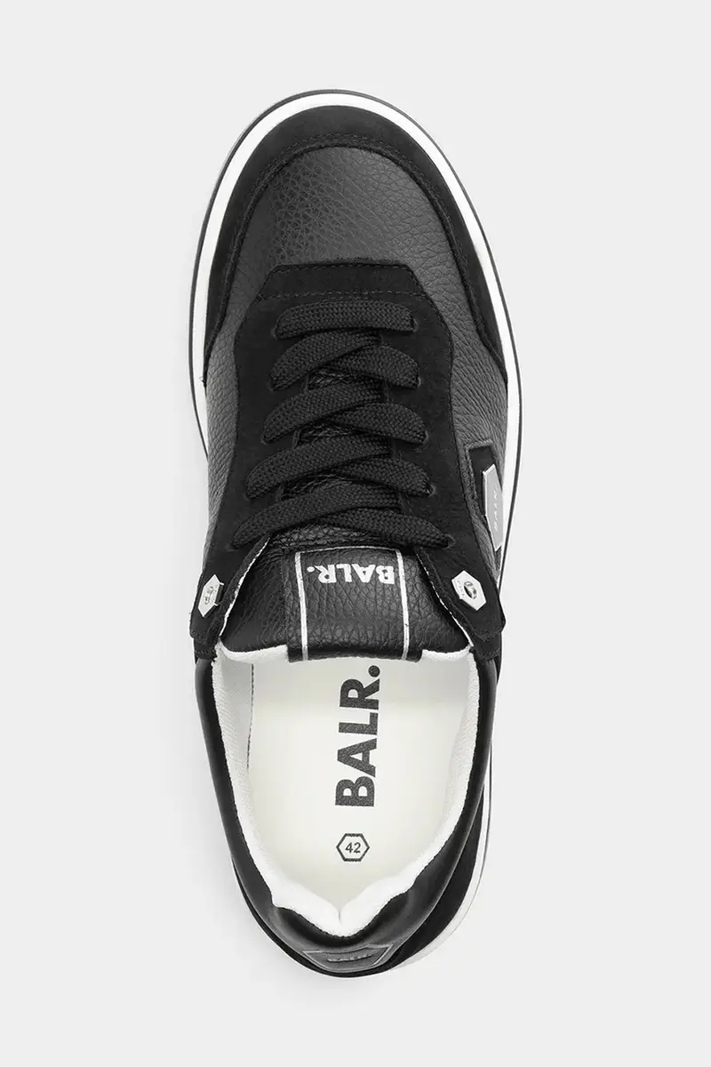 sneakers in pelle Low Myth colore nero B1511.1055 miniatura 4