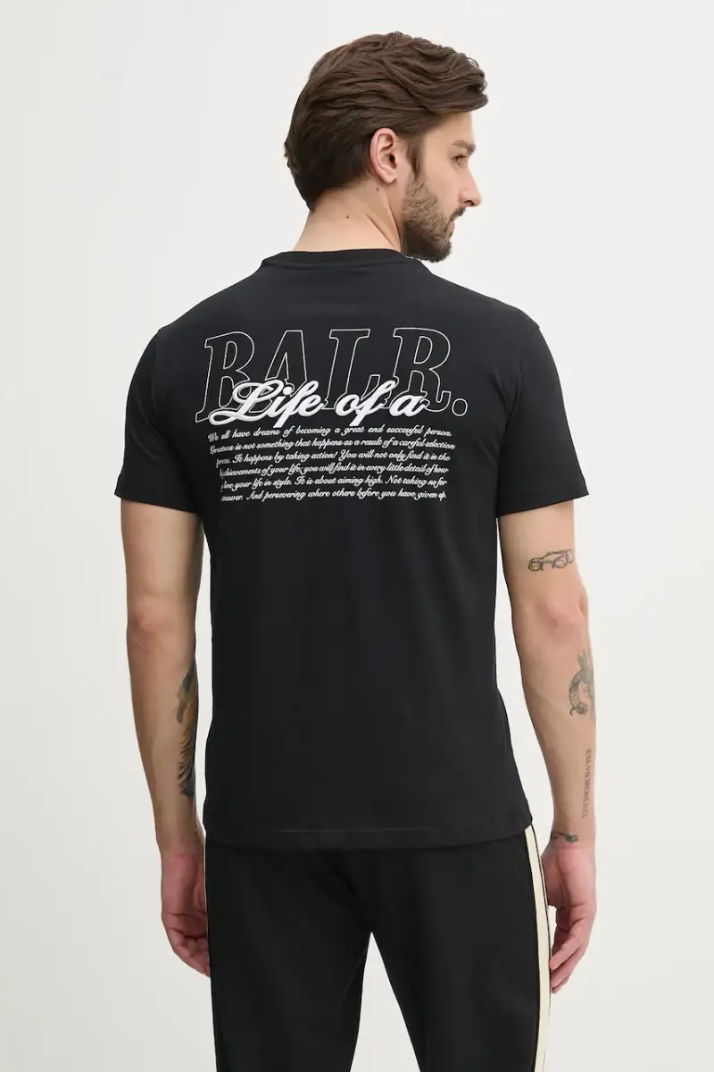 BALR T-shirt Uomo Nero 3337127 miniatura 3