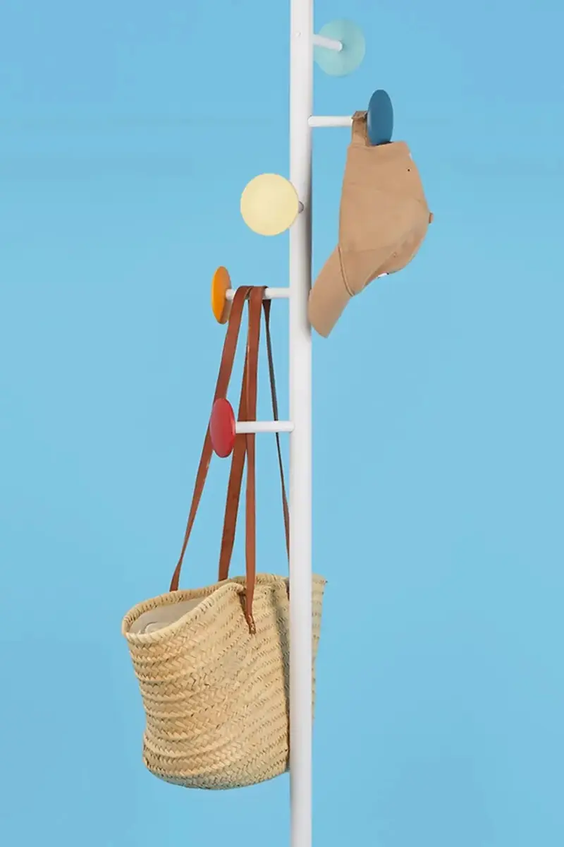 appendiabiti per cappotti Shiitake Wood Multicolore miniatura 4