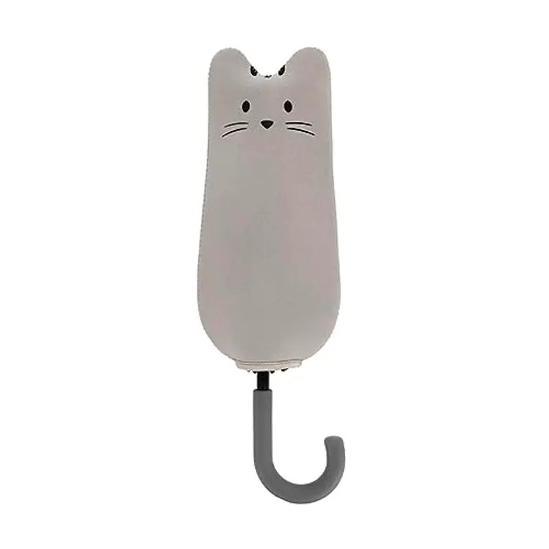 Balvi Ombrello Meowmbrella Colore Grigio Disegno con Gatti Ovunque Nylon