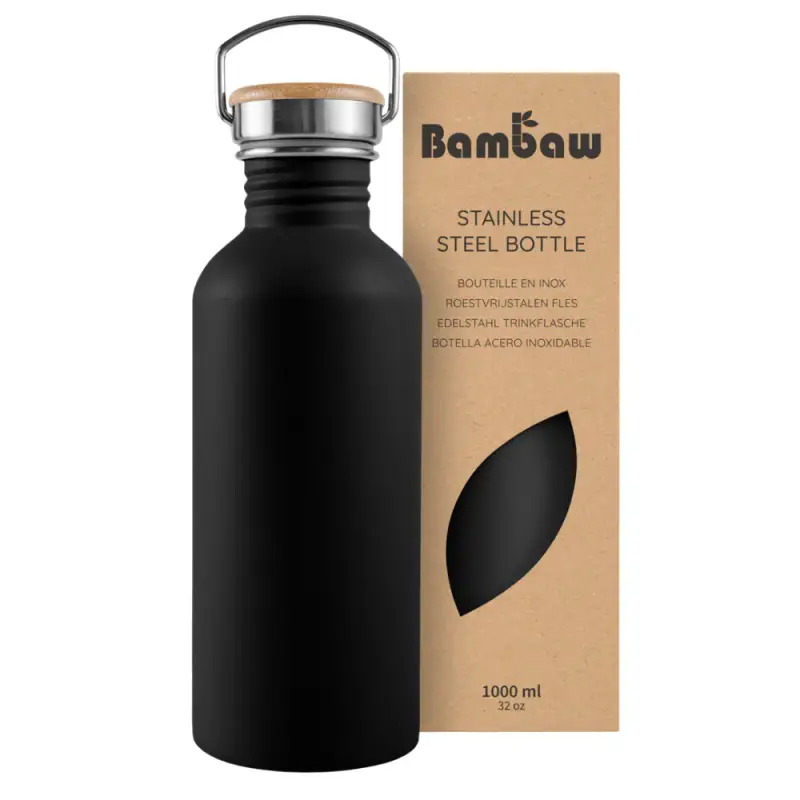 Borraccia in Acciaio Inossidabile 1000 ml Jet Black