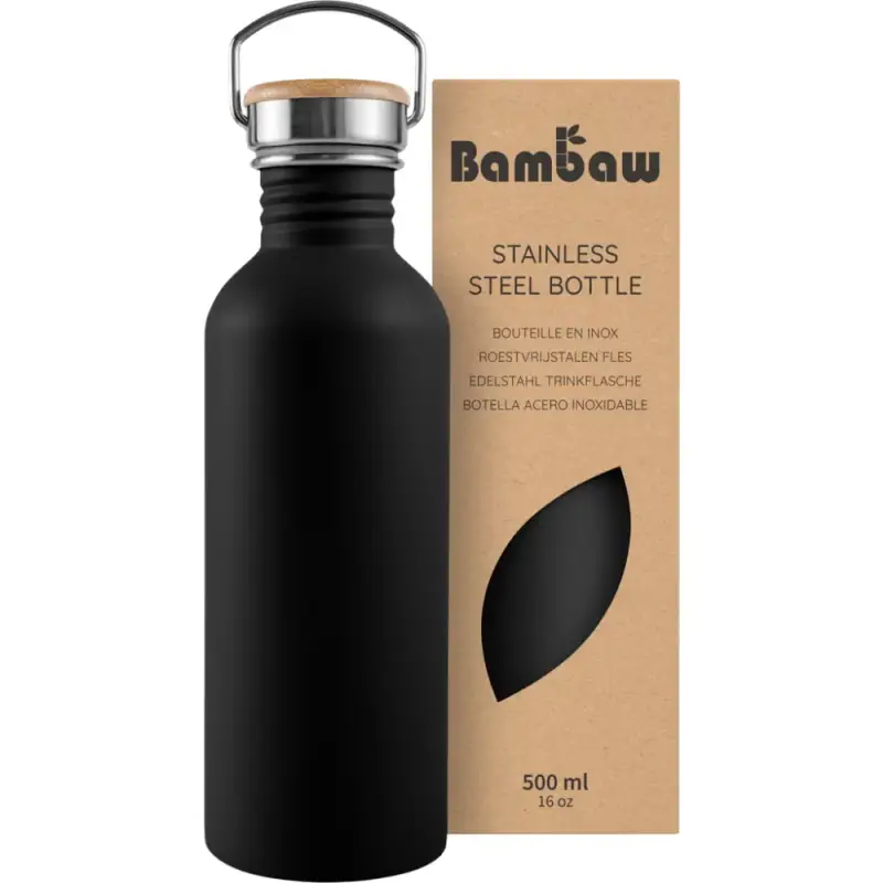 Borraccia in Acciaio Inossidabile 500 ml Jet Black