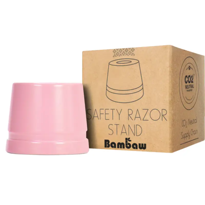 Supporto per Rasoio di Sicurezza Rosa