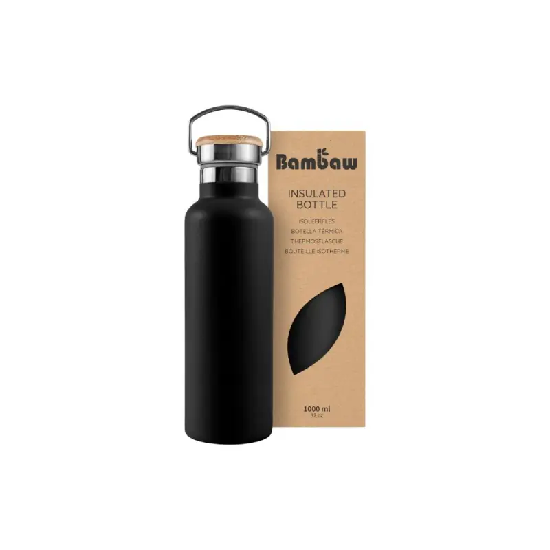 Thermos in Acciaio Inossidabile, 1000 ml, Jet Black