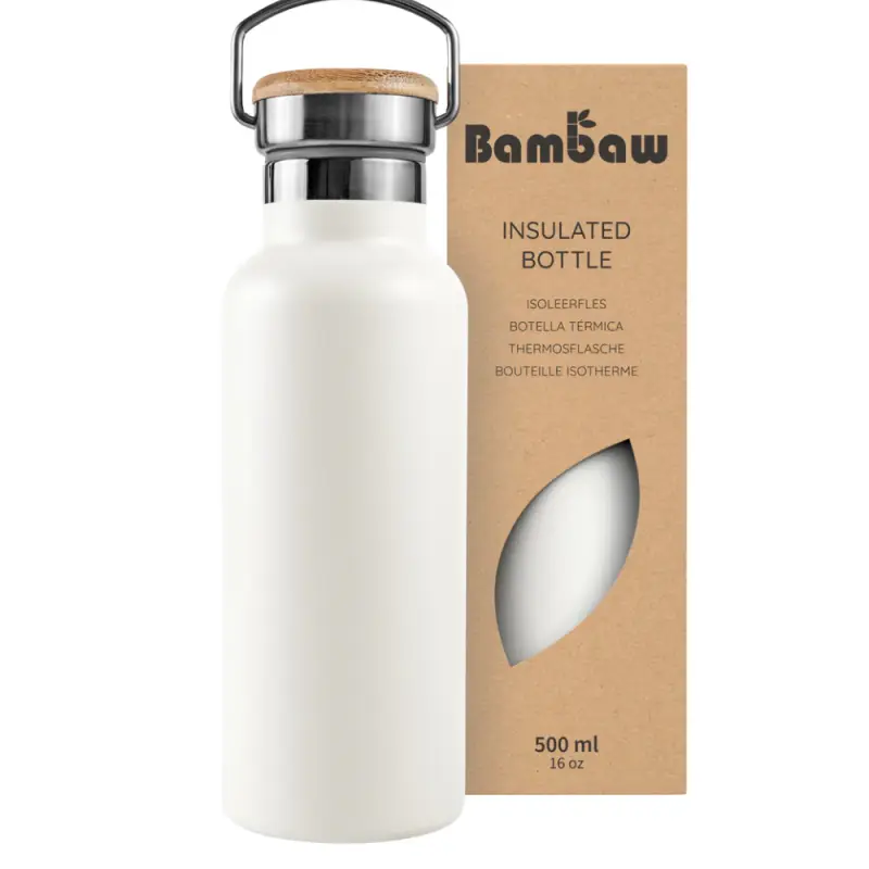 Thermos in Acciaio Inossidabile 500 ml Bianco Polare