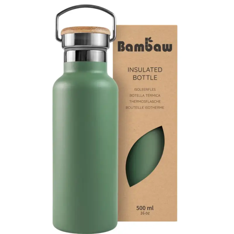 Thermos in Acciaio Inossidabile 500 ml Verde Salvia