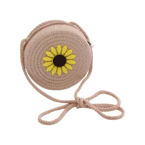 Bambini Regolabile Crossbody Paglia Portafoglio Leggero Borsa Per Le Attività All'aperto E Uso Quotidiano Di Borse Per
