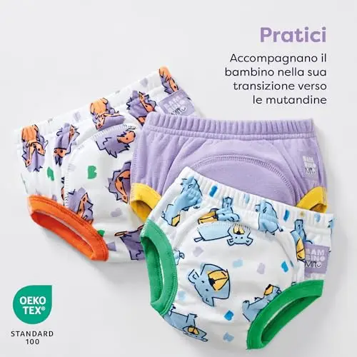 Bambino Mio, Mutandina Allenatrice, Confezione da 3 miniatura 2