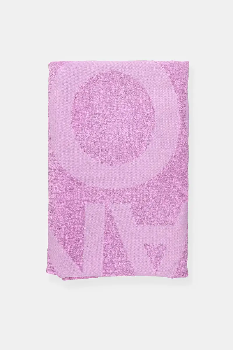 asciugamano con aggiunta di lana Towely colore rosa POPSY.TOWELY miniatura 2