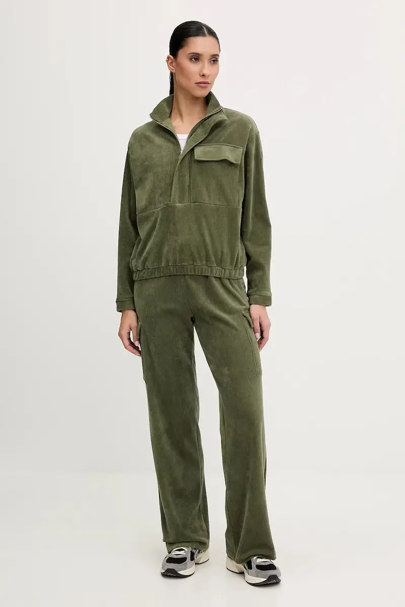 felpa in velluto Quandary Verde miniatura 2