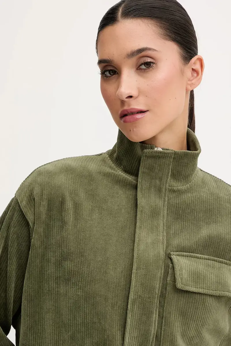 felpa in velluto Quandary Verde miniatura 4