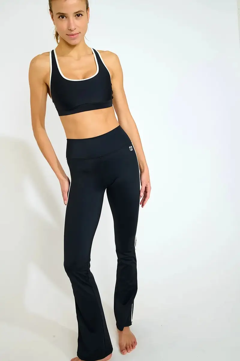 Banana Moon Leggings Donna Nero 3644891 miniatura 3