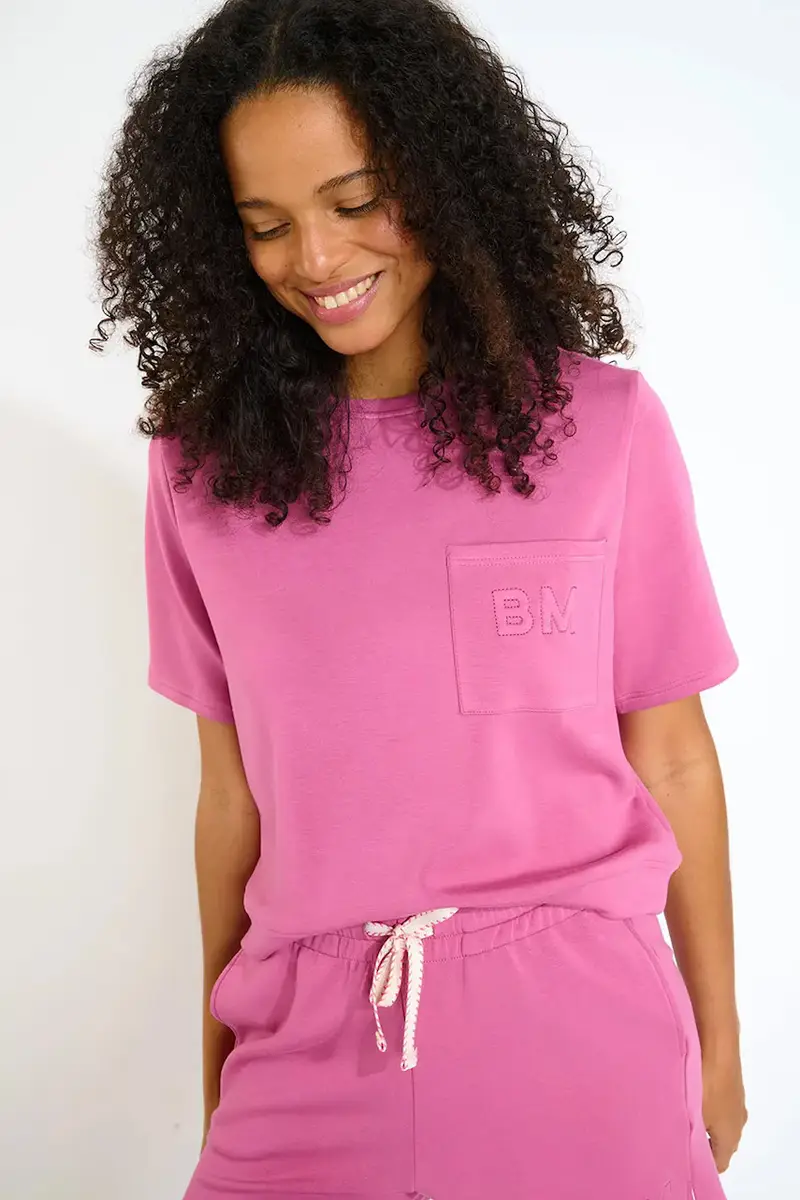 pantaloncini Bayjoy donna colore rosa RAW.BAYJOY miniatura 2