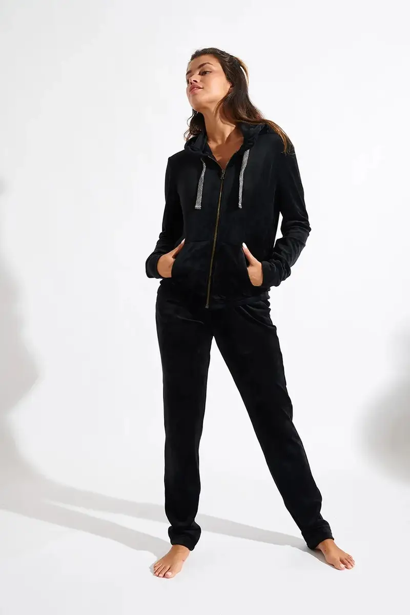 pantaloni tuta Sealake donna colore nero KEENAN.SEALAKE miniatura 4