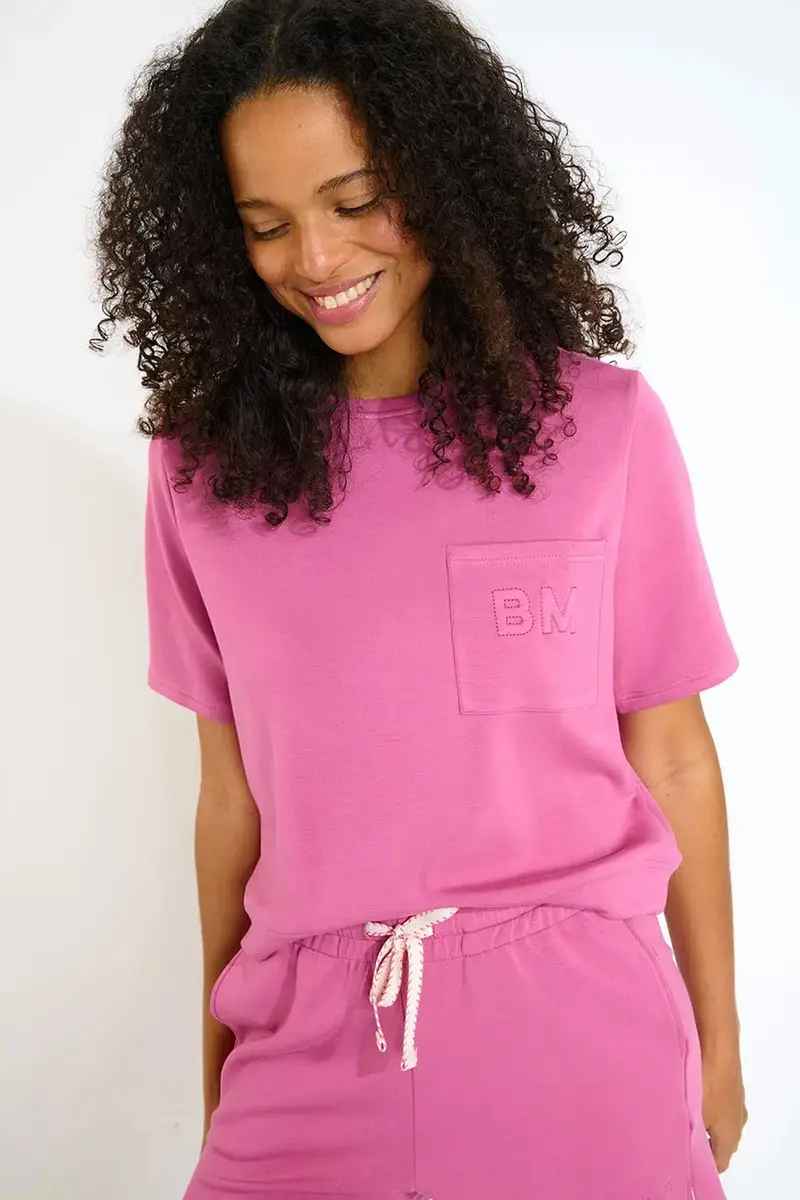 Banana Moon T-shirt Donna Rosa 3663222 miniatura 2