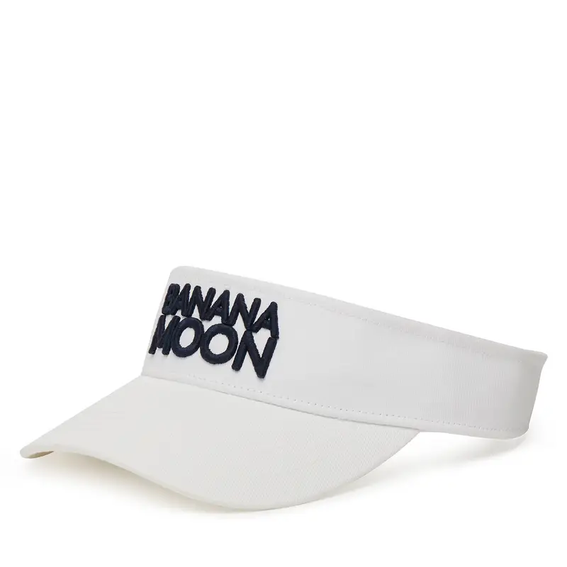 Visiera Banana Moon Maffin Basiccap BAS10 Bianco