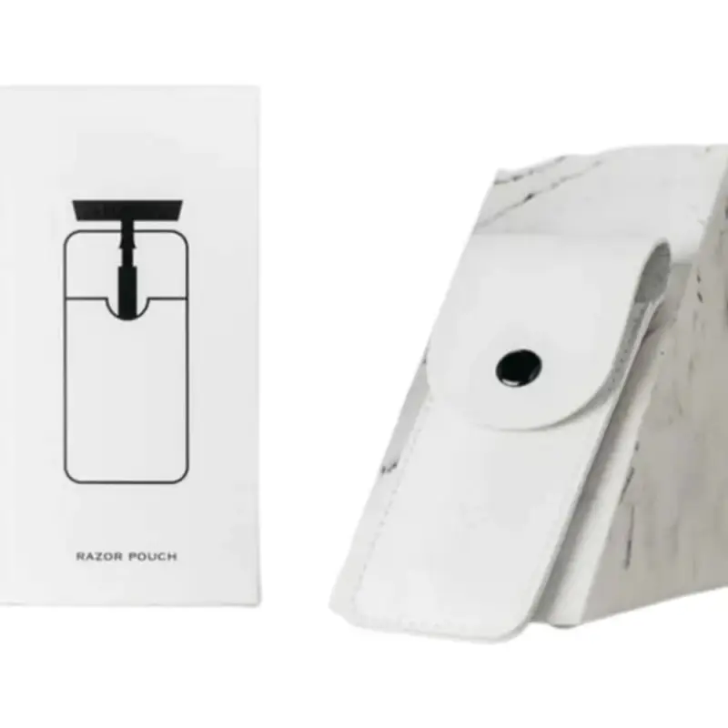 Custodia per Rasoio Bianco