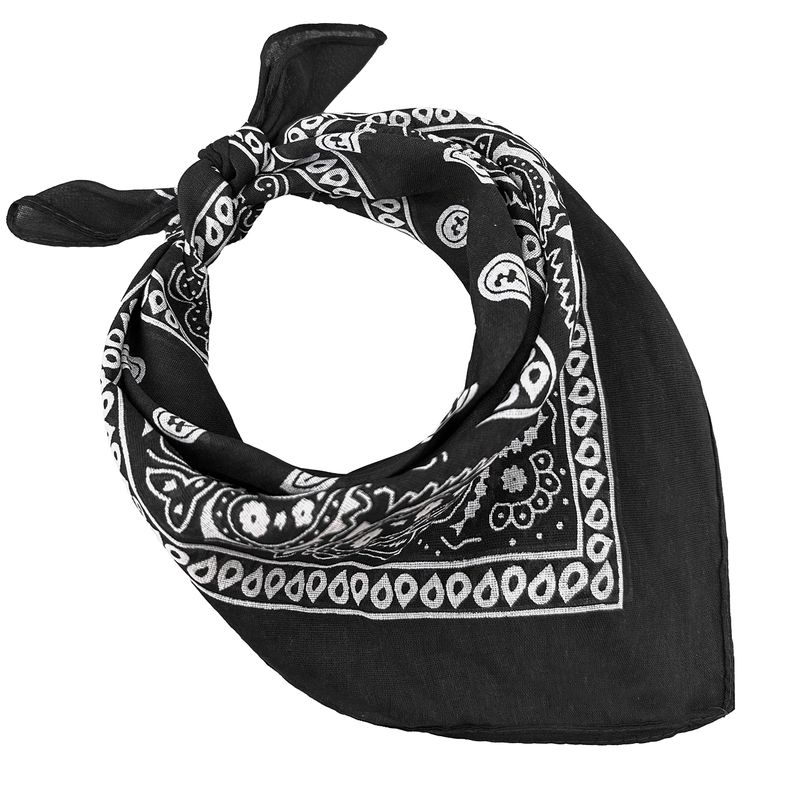 JOPHY & CO. Set Bandana Paisley Nero