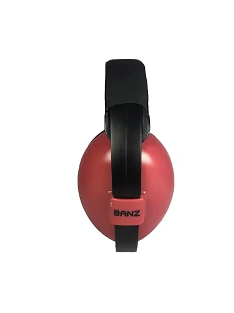 BANZ Paraorecchie morbido e confortevole con protezione apparecchi acustici per neonati e bambini piccolo (Valutazione di riduzione del rumore leader nel settore industriale) 0-2 anni medio Marrone miniatura 2