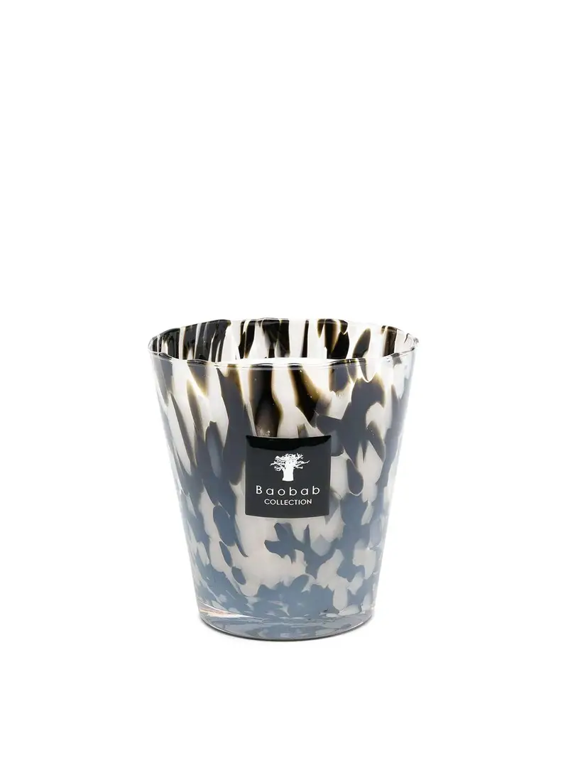 Perle nere max 16 candela Nero