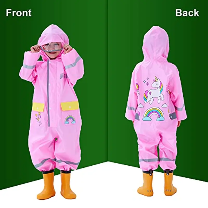 Baogaier Impermeabili Bambina Rosa 2321111 miniatura 2