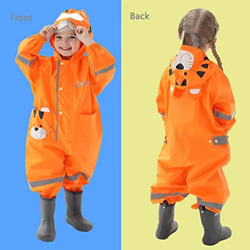 Baogaier Impermeabili Bambina Arancione 2875893 miniatura 2