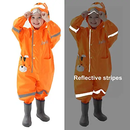 Baogaier Impermeabili Bambina Arancione 2987714 miniatura 3