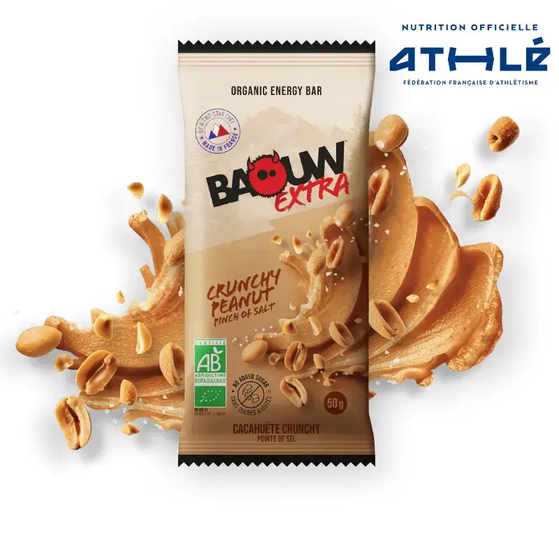 Barrette proteica arachidi - croccante Baouw