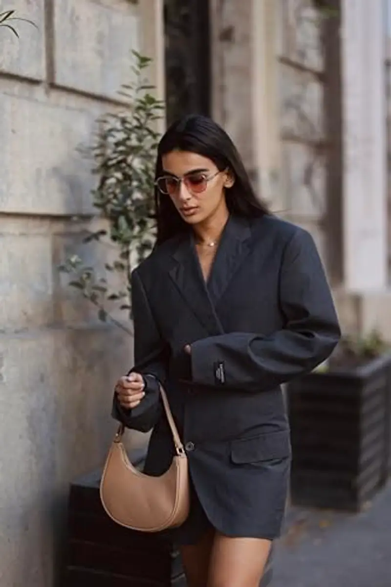 Barabum Borsa a tracolla Oro 2464360 miniatura 2