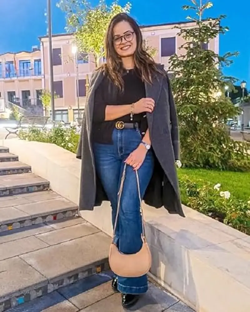 Barabum Borsa a tracolla Oro 2464360 miniatura 3