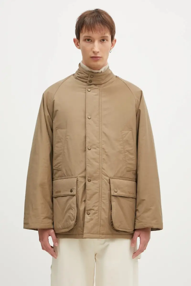 giacca Barbour x Baracut OS Casual Bedale uomo colore verde BRCPS1094