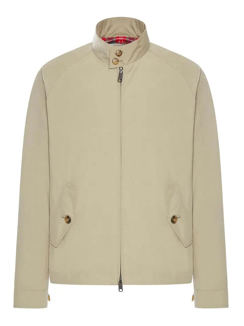 Giacca G4 Harrington Cotton Blend Color Carne E Neutri