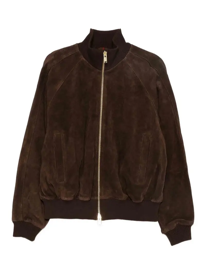 Giacca sportiva ruvida Marrone