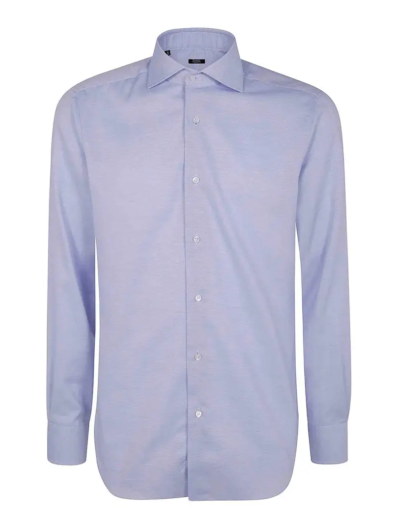 Camicia classica operatina Blu