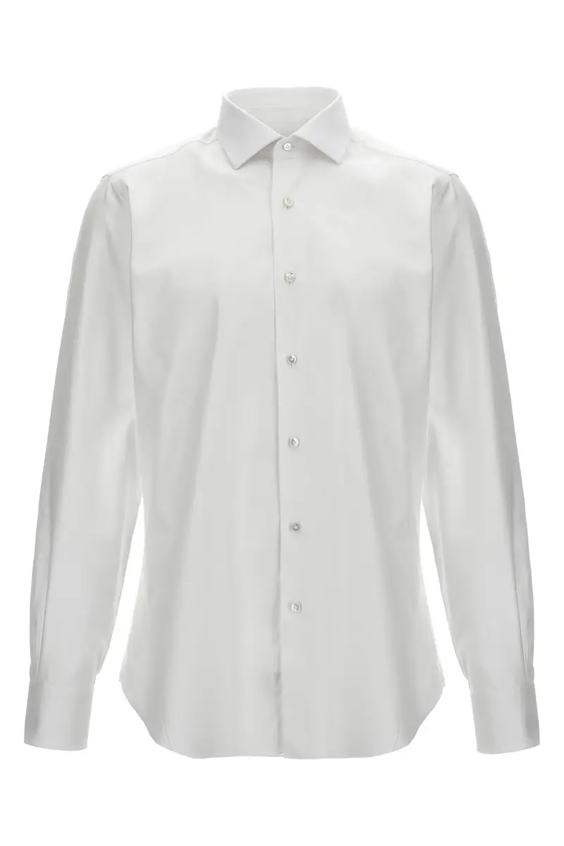 Camicia Cotone Bianco