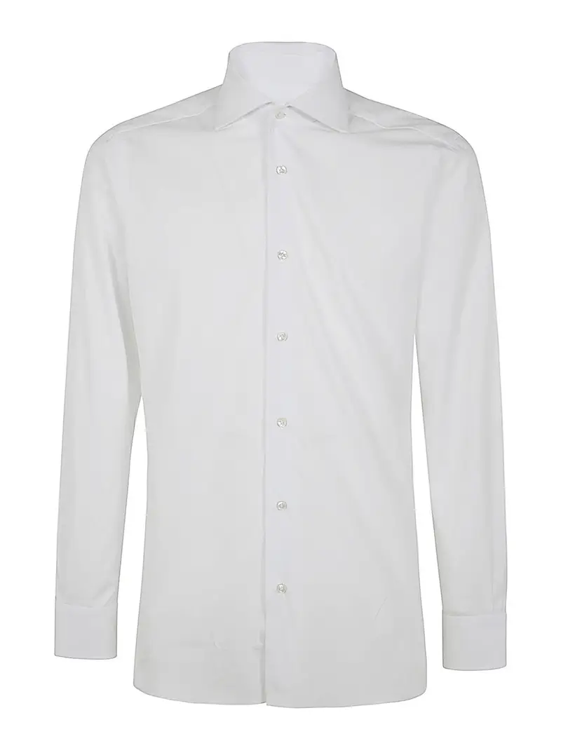 Camicia in cotone Bianco