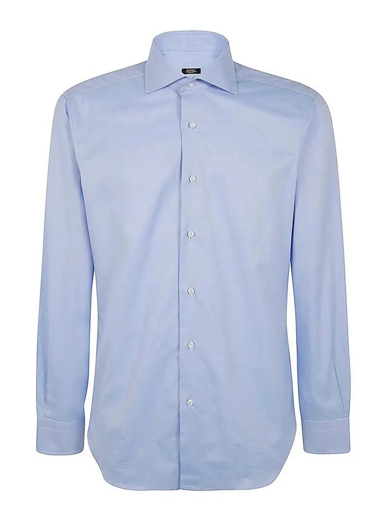 Camicia in cotone Blu