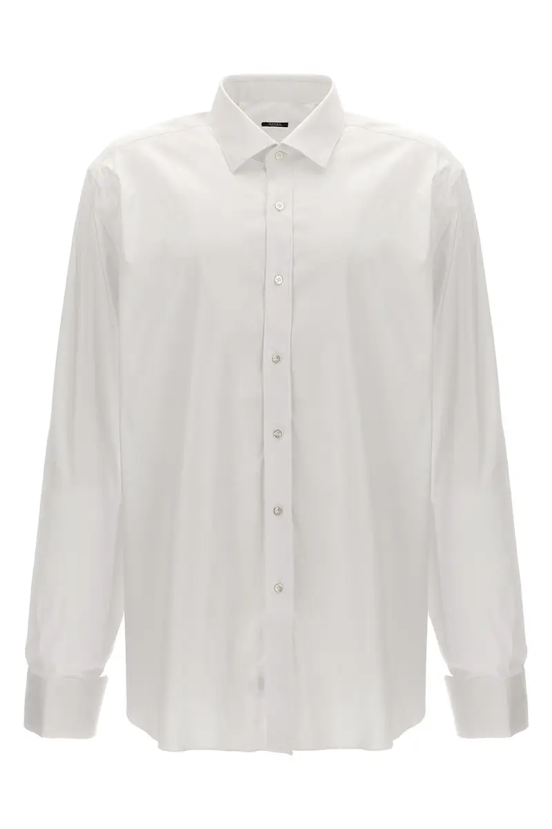 Camicia Popeline Bianco