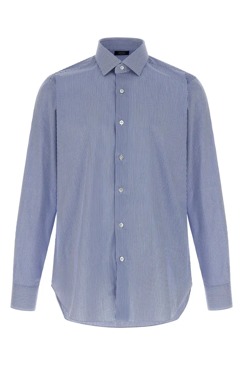 Camicia Righe Blu