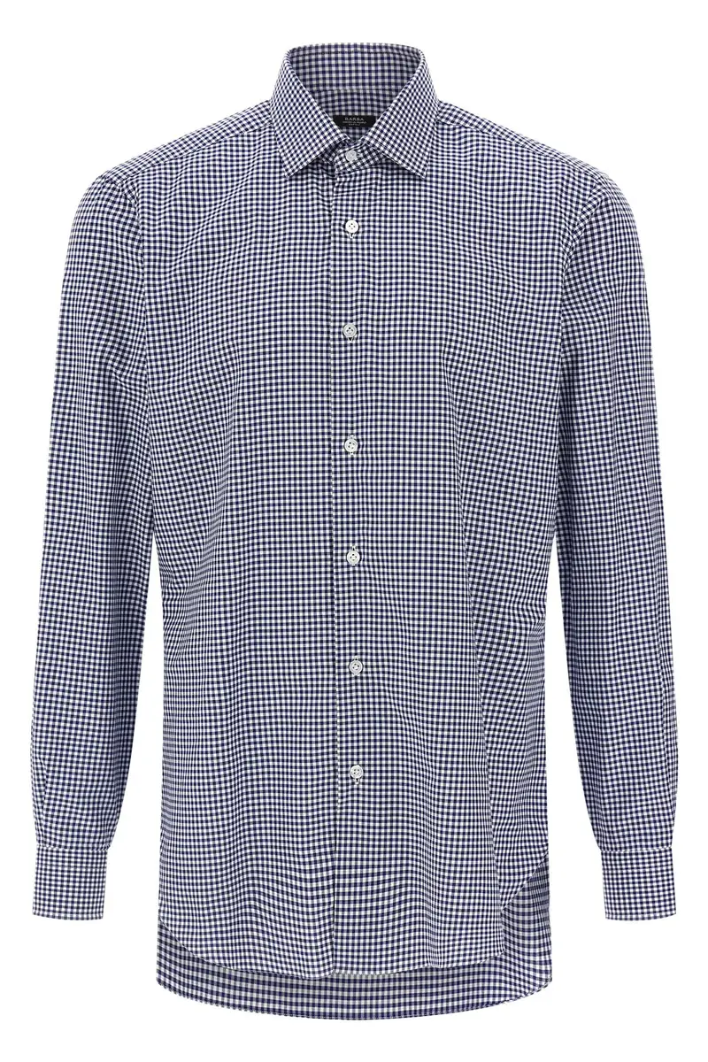 Camicia Vichy Blu