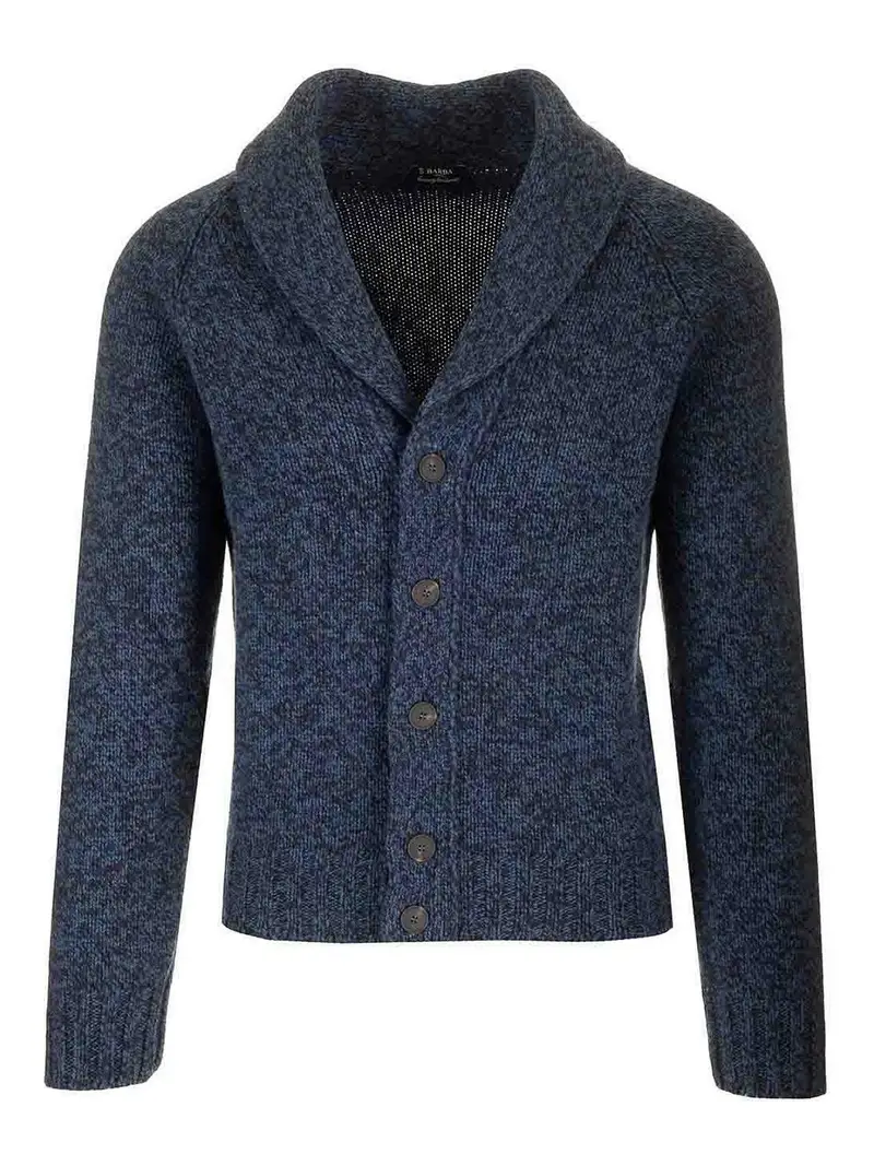 BARBA Cardigan Blu 3278920