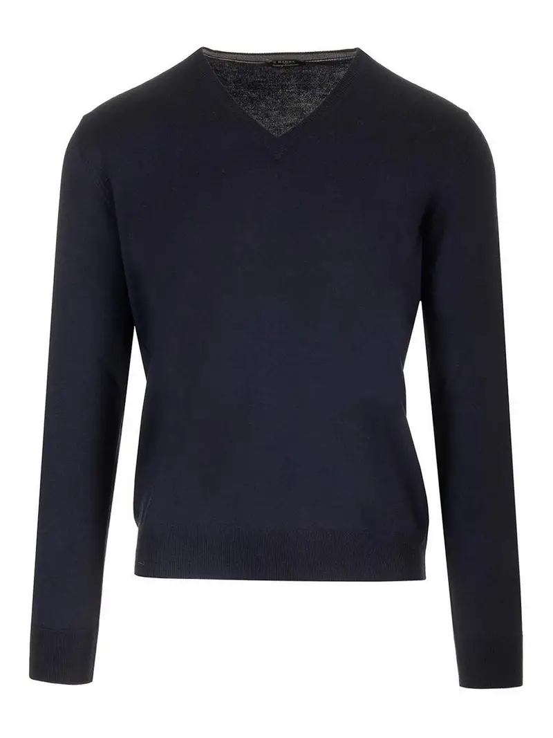 Maglione di lana merino Blu