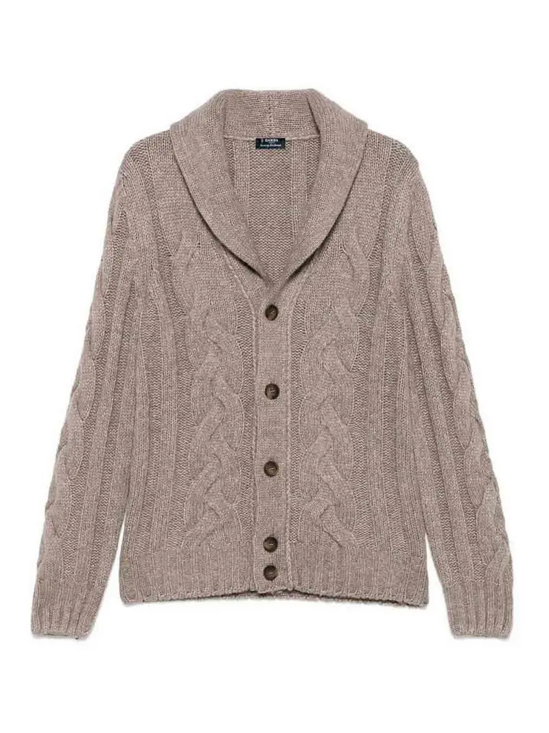 BARBA NAPOLI Cardigan Beige 4141141