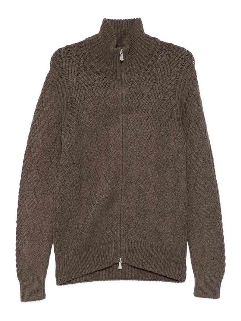 BARBA NAPOLI Cardigan Marrone 4185685