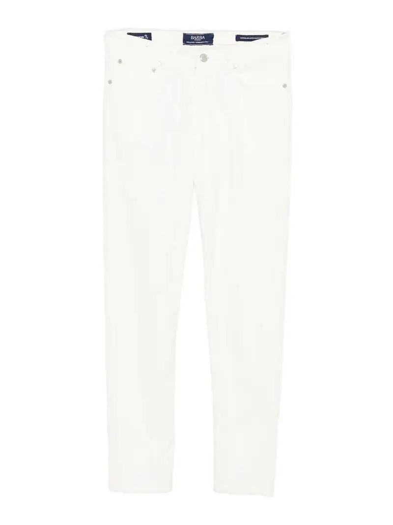 Pantaloni 5 tasche Bianco
