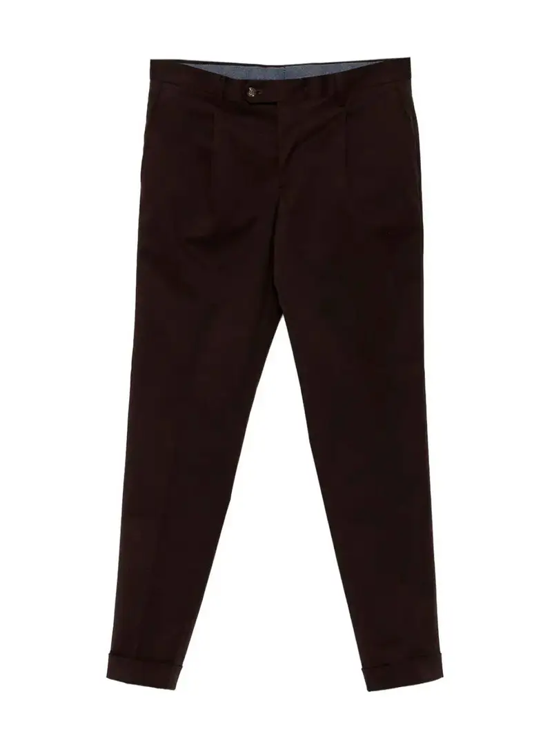 Pantaloni chino Marrone Scuro