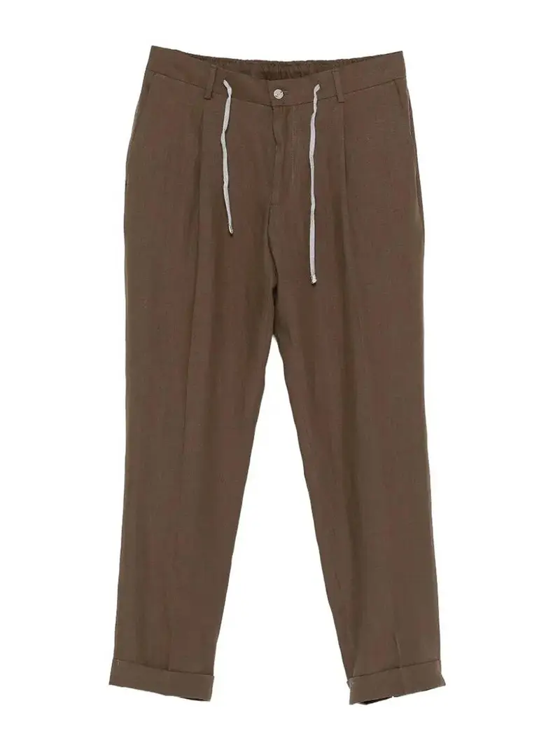 Pantaloni chino Marrone Scuro